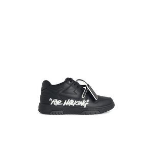 Off-White 'O.O.O.' Black Leather Sneakers Men